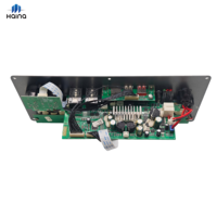Carte amplificateur audio Bluetooth 5.0 à trois canaux avec télécommande et écran LED pour haut-parleur domestique