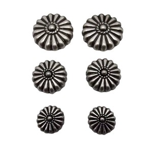 15mmm đinh tán kim loại đinh tán đinh tán đinh tán Punk da thủ công Túi vành đai quần áo giày tự làm phụ kiện may hoa cúc - Product Image 5