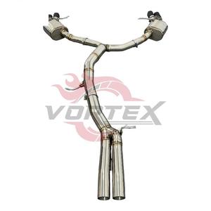 Sistema de Escape de Alto Rendimiento Vortex SS304 Valvetronic para Audi RS5 B9 2.9T 2019-2025, Silenciador Catback de Carreras con Puntas Cuádruples de Fibra de Carbono - Product Image 4