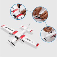 Avion RC FX801 en mousse EPP 2.4G 2CH RTF, avion télécommandé à envergure fixe, jouets pour enfants