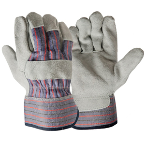 Guantes de Trabajo de Cuero Transpirables de Alta Calidad con Correa de Muñeca Ajustable, Protección Superior para las Manos, Guantes de Trabajo en Venta - Product Image 1