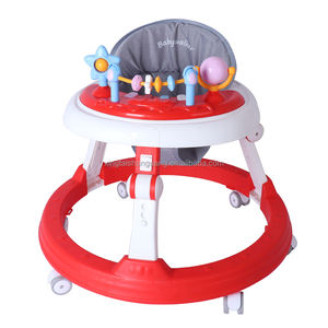 Ayarlanabilir yeni stil katlanır bebek yürüteci yürümeye başlayan öğrenme yürüteç hafif tekerlekler ile yenidoğan yürüyüş için müzikli oyuncak dolu koltuk - Product Image 2