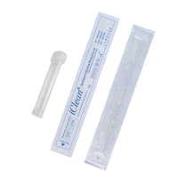 Tube de solution de conservation cellulaire avec kit de prélèvement ADN sur écouvillon floqué en nylon pour tests génétiques et échantillonnage de surfaces environnementales