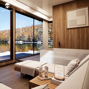 Casa Cápsula Completamente Funcional Más Vendida para Sauna Familiar al Aire Libre y <span class=keywords><strong>Hotel</strong></span>, Módulo Modular Aplicable - Product Image 6