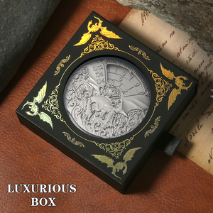 Thiết Kế Mới 7-Trong 1 Rồng Roulette Kim Loại Spinner Xúc Xắc Quay Dnd Xúc Xắc Đặt D & D Steampunk Xúc Xắc Với Hộp Quà Tặng Cho RPG Cán Trò Chơi - Product Image 4