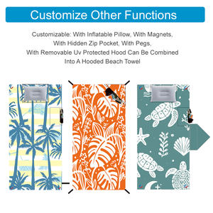 Alta qualidade impresso logotipo personalizado toalha de piscina promocional logotipo personalizado texto praia toalha para empresa logotipo presente - Product Image 6