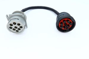 Cable Adaptador de Vehículo Comercial Tipo 1 J1939 a Cat 9Pin, Cable de Conexión de Diagnóstico para Camiones Pesados y Excavadoras - Product Image 4