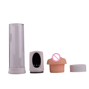 Pompa per Ingrandimento del Pene a Vuoto Dispositivo Elettrico per Erezione 4 Modalità LCD Ausilio per Erezione Masturbazione Maschile - Product Image 3
