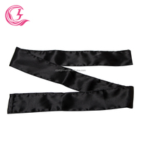 Cljhair personnalisé cheveux humains accessoires perruque bandeau Satin soie cheveux bord Wrap Satin écharpe