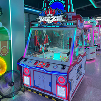 Máquina de excavación de premios, gran oferta, grúa de garras comercial operada con monedas para dulces y regalos, máquina expendedora de arcade para centros comerciales, FEC, OEM