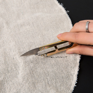 U-shaped Shears Stainless Steel Small <b>Thread</b> Trimmers For Home Sewing Craft Use - Product Image 3