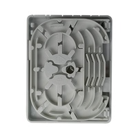 Boîtier de prise murale de bureau ODF à 2 ports pour fibre optique FTTH, prise optique ABS ATB pour les réseaux de télécommunications à domicile 3G 4G