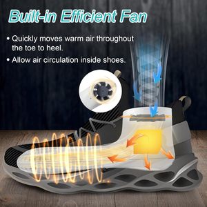 Séchoir à chaussures portable à air chaud avec minuterie pour la maison et le dortoir, en plastique blanc, 110V - Product Image 2