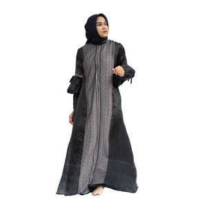 Robe musulmane de qualité supérieure à la mode élégante robe de femme musulmane Abaya Ceruti matériaux personnalisés respirant intemporel élégant Premium - Product Image 6