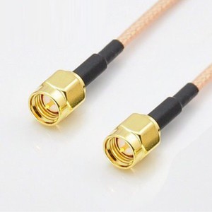 Antena Coaxial RF Macho a Macho, Cable Adaptador de Extensión para Tarjeta WiFi de 15CM G887 - Product Image 1