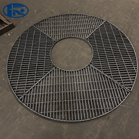 Grille en acier inoxydable à prix d'usine, taille personnalisée, OEM/ODM, résistante au feu et à la corrosion, pour usage en appartement et pétrochimie