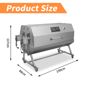 Rôtissoire à Gaz Double Emplacement pour BBQ avec <span class=keywords><strong>2</strong></span> Broches, Gril à Cochon - Product Image 2