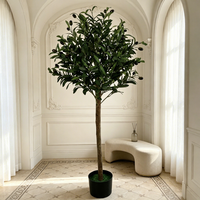 Nouvelle Conception Décoration de Mariage Arbre d'Olivier Artificiel Vert Plante d'Olivier Artificielle Centre Commercial Magasin Maison Bureau Arrangements Floraux