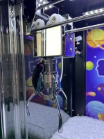 Machine à griffes d'arcade Riteng Teddy Bear personnalisée, à monnayeur, pour attraper les jouets et les poupées, avec armoire en bois, 110V/220V