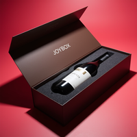 Boîtes d'Emballage Rigides en Carton Noir Mat de Luxe Personnalisées JoyBox Factory pour Bouteilles de Liqueur, Vin Rouge et Cadeaux en Verre
