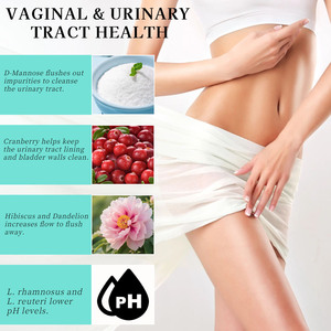 Capsules de Probiotiques en Gros pour Femmes avec Mélange de Fibres Prébiotiques – Renforce la Fonction Immunitaire et Favorise l'Équilibre du pH - Product Image 4