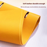 Classeur en cuir souple A4 4 trous 100 feuilles coque amovible livre étudiant et de bureau pas blessé main couverture rigide Style-B6 B5