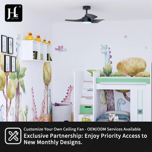 Ventilador de Techo con Luz LED, Control Remoto, 42 Pulgadas, Aspas Metálicas Reversibles, Motor DC, para Exteriores - Product Image 6