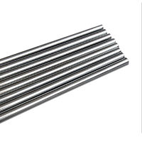 Tige de putter de golf en acier inoxydable, finition chromée sans dégradé, 35 pouces, tige de remplacement pour club, logo personnalisé, OEM, vente en gros