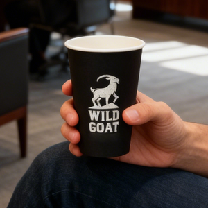 New Arrivals Custom Logo Disposable Portable Food Grade Single Wall <b>Paper</b> Cups For Hot Drinks Takeaway - Product Image 1