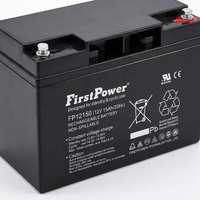 Batería Recargable Sellada VRLA FirstPower 12V15Ah FP12150, Apta para Silla de Ruedas, Bomba de Agua, Carrito de Golf, UPS, Electrodomésticos