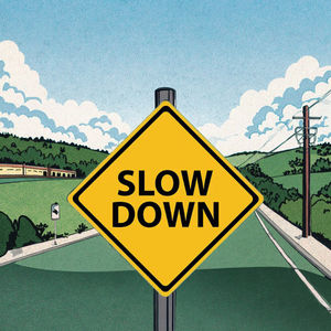 علامات السلامة المرورية علامات تحذير السرعة تخصيص لوحة الألومنيوم - Product Image 1