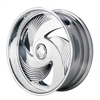 Jantes de voiture en aluminium forgé JUWA 18-24 pouces à profil profond pour la course, T6-6061, modification de course, jantes concaves profondes personnalisées avec enjoliveurs flottants