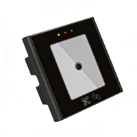 Lector de Tarjetas de Identificación con Escáner USB Inteligente de Calidad Superior, 125KHz, Wiegand, RS232, RS485, TCP/IP, Lector de Códigos QR y RFID