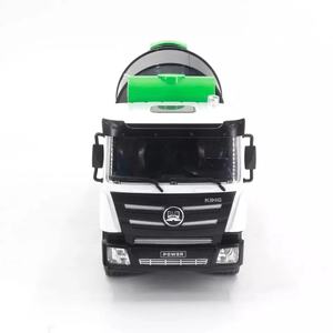 Camion malaxeur à béton télécommandé SJY-1557, échelle 1/18, 2,4 GHz, 9 canaux, en alliage, avec fonction de rotation, pour enfants - Product Image 5