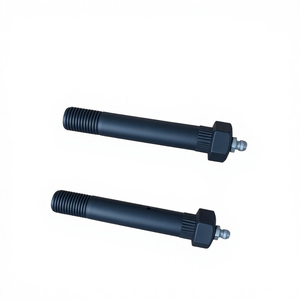 9/16 \ "-18x3.5 \" लंबे ट्रेलर वसंत शाकल बोल्ट के साथ जस्ता हेक्स हेड बोल्ट के साथ नासी मानक A2-70 ग्रेड - Product Image 2