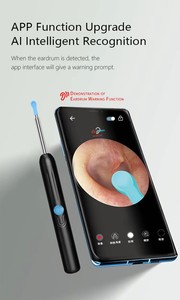NE3-H New Electric Split - Type Earwax <b>Cleaner</b> <b>Ear</b> Wax Removal-Earwax Removal <b>Ear</b> <b>Cleaner</b> with <b>Camera</b> with Light Kids Kit - Product Image 1