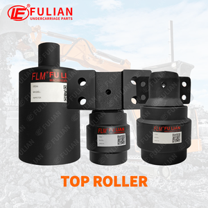 חופר חלקי מרכב פלדה מסלול קבוצת Carrier רולר מסלול רולר סבבת גומי בטלן מסלול עבור Hitachi EX ZX סדרה - Product Image 4