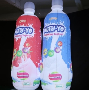 Thực tế <span class=keywords><strong>Inflatable</strong></span> có thể để hiển thị, tùy chỉnh sáng bóng chai nước giải khát cho quảng cáo - Product Image 6