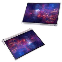 Étui pour tablette Samsung TAB S9 Plus S10 Plus S9 FE 12,4 pouces en acrylique transparent à bords souples avec support pour stylet Y Fold