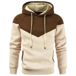Sudadera con Capucha para Hombre, Diseño Color Block, Manga Raglán, Estilo Casual para Otoño, Corte Regular, Tejido de Poliéster y Algodón - Product Image 4