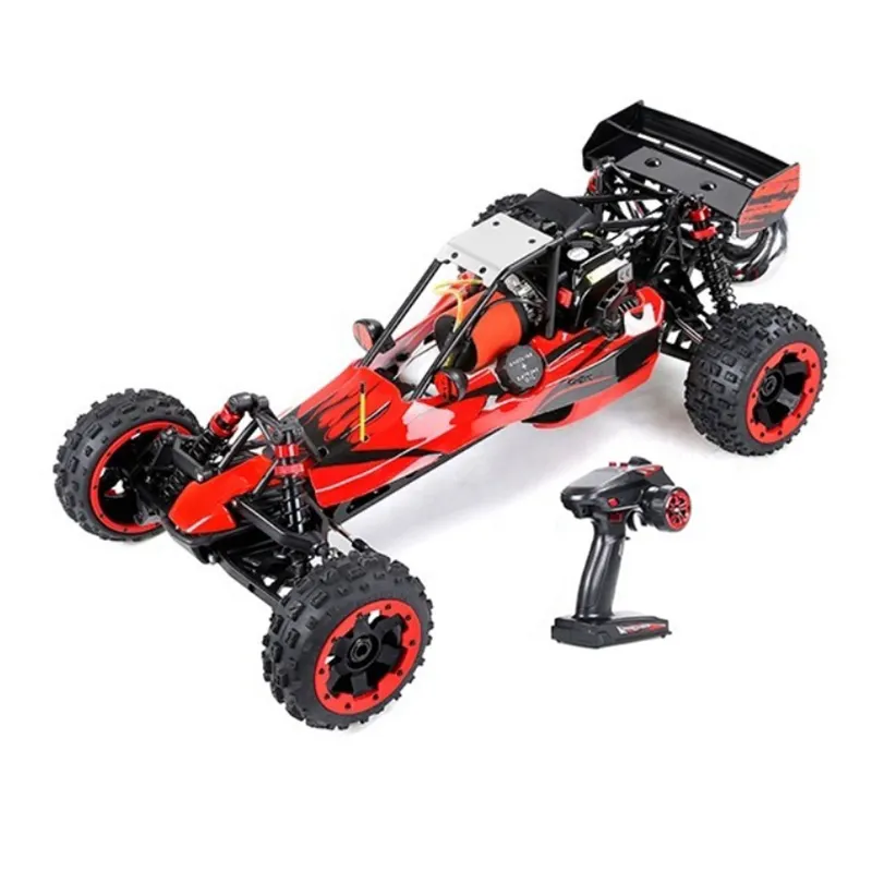 1/5 skala 2 Stroke Gas RC mobil bensin mesin bensin Remote Control bertenaga truk mainan kecepatan tinggi untuk dewasa Rofun Baha 5B 29CC