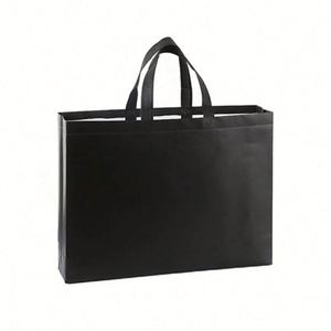 Sac fourre-tout robuste et structuré pour marchandises, avec fond renforcé, poignées renforcées, sac non tissé laminé - Product Image 1