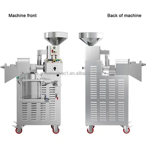 Máquina prensadora de aceite de tuercas de acero inoxidable/Prensadoras automáticas de aceite de coco y Oliva/Máquina prensadora de aceite de nuez de cacahuete