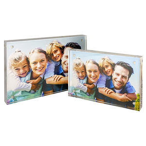 Khung Ảnh Acrylic Trong Suốt 4X6 Từ Tính Dày 8 + 8MM Khung Ảnh Kính Đôi Khung Ảnh Từ Tính - Product Image 6