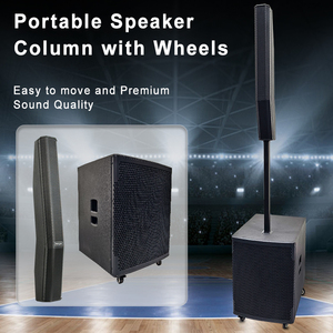 Professional Active Blue Tooth Pa System <b>Standing</b> Outdoor Indoor Church White Line Subwoofer Column <b>Speakers</b> SP85K Column Speake - Product Image 4