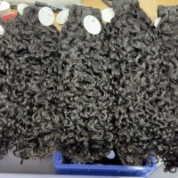 Lots de Cheveux Humains Bruts Vietnamiens et Cambodgiens, Cheveux Vierges à Cuticules Alignées, Fournisseur de Cheveux Indiens Bouclés Bruts, Extension de Cheveux en Gros