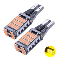 Luz LED para Auto, Decodificador de Señal de Giro T15-4014-45SMD, Luz de Freno, Luz Trasera de Alta Luminosidad, Bombilla de Luz de Posición