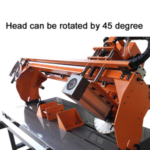 High Precision Automatic Multifunctional 45-Degree Hydraulic Stone Cutting <strong>Machine</strong> 4.5kW Motor for Marble Edge Grinding <strong>Grooving</strong> - Product Image 4