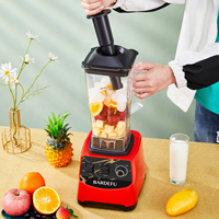 Mixeur à smoothies 400W puissant pour usage domestique et hôtelier, avec moteur 100% cuivre et lames en acier inoxydable