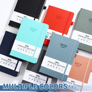 Libreta A5 con Logo Personalizado 2026 de Tapa Dura de PU con Banda Elástica, Diario, Agenda, Planificador, Calendario, Proveedor de Oficina - Product Image 2